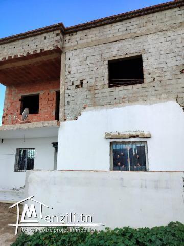 maison deux etages hamammet sud