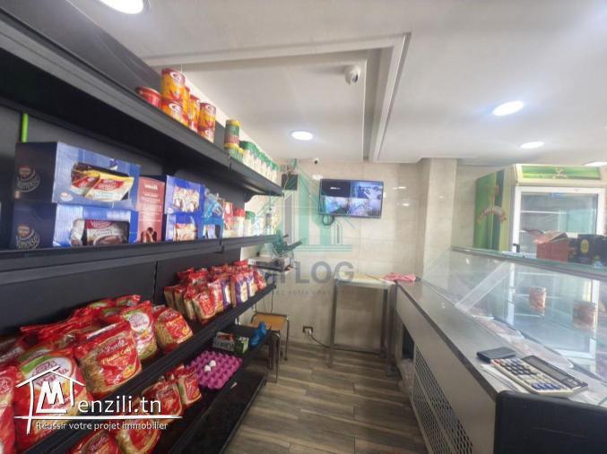 Mazeraa équipée 24m²  à vendre Fond de Commerce a Morneg