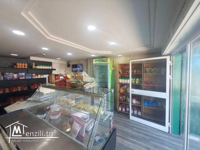 Mazeraa équipée 24m²  à vendre Fond de Commerce a Morneg