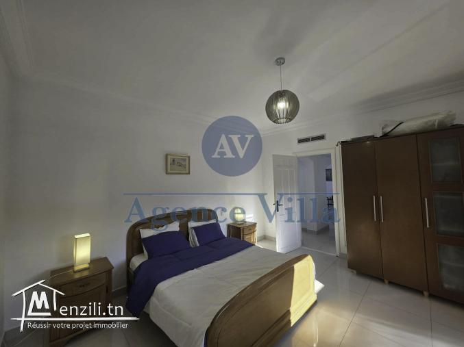 un appartement s3 meublé à gammarth