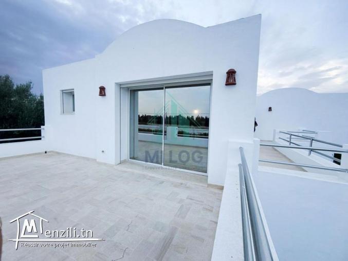 villa d’inspiration arabesque avec piscine à El  Menchar Hammamet