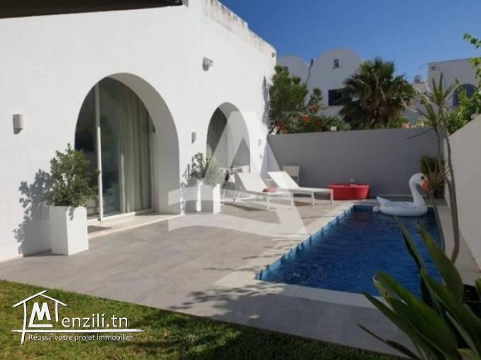 A louer une villa rénovée a Gammarth