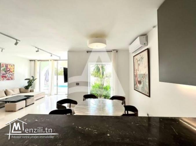 A louer une villa rénovée a Gammarth