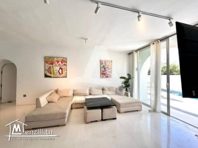 A louer une villa rénovée a Gammarth