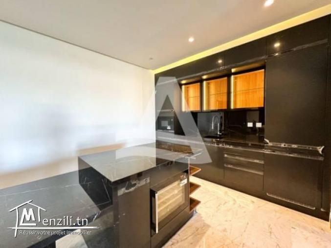 A louer S3 avec terrasse jamais habité à la Marsa - vue mer