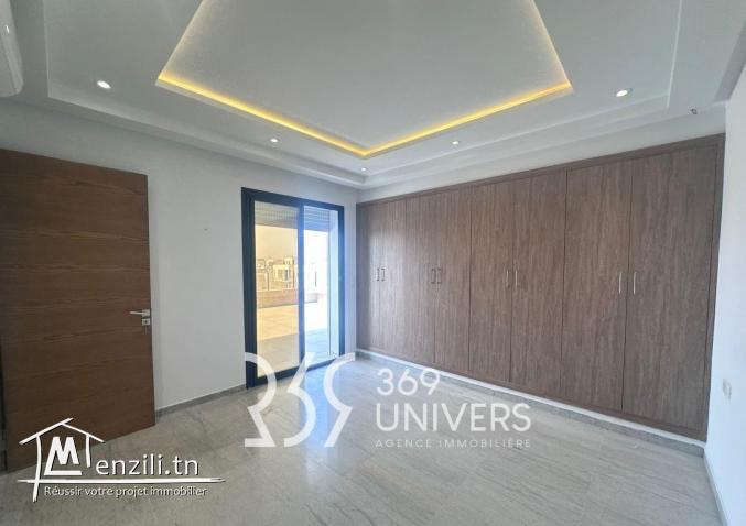 Appartement avec terrasse   aux jardins de Carthage