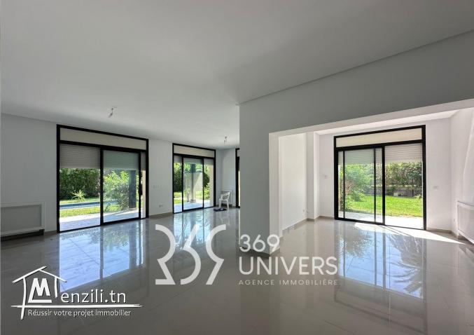 Villa à louer  avec piscine à Gammarth