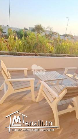 À louer  jusqu'à juin  Appartement S1 Zone touristique Monastir