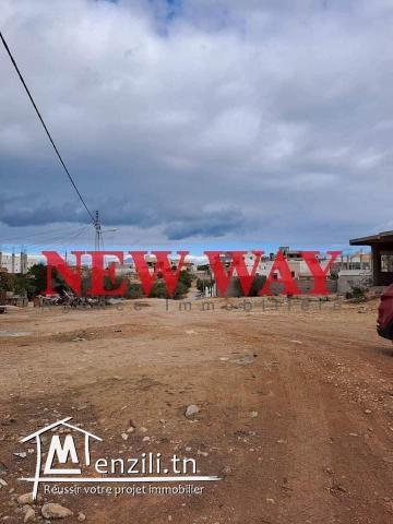 Terrain Fait le Coin à Hammem Sousse en Face Mosquée Sahaba