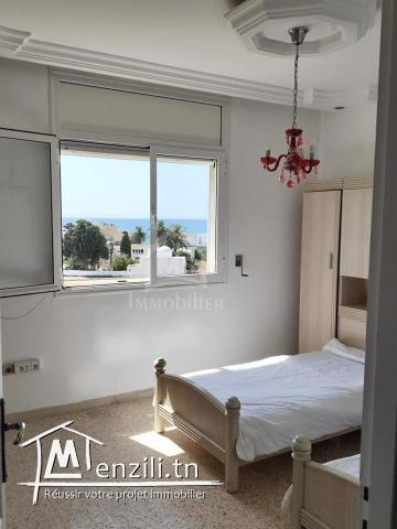 Bel appartement S+3 vue de mer à vendre à Nabeul 51355351
