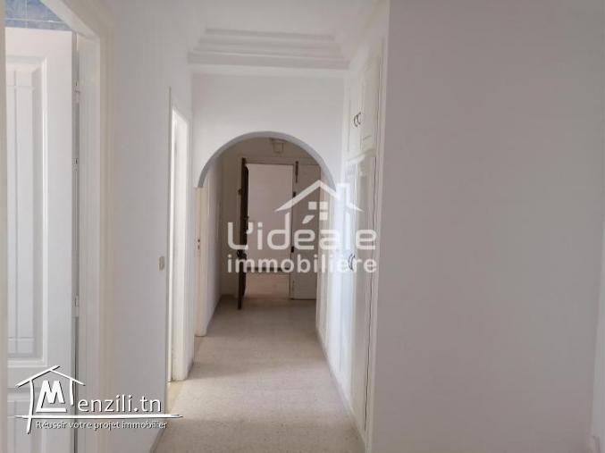 Appartement s3 sans meuble à Hammamet Nord