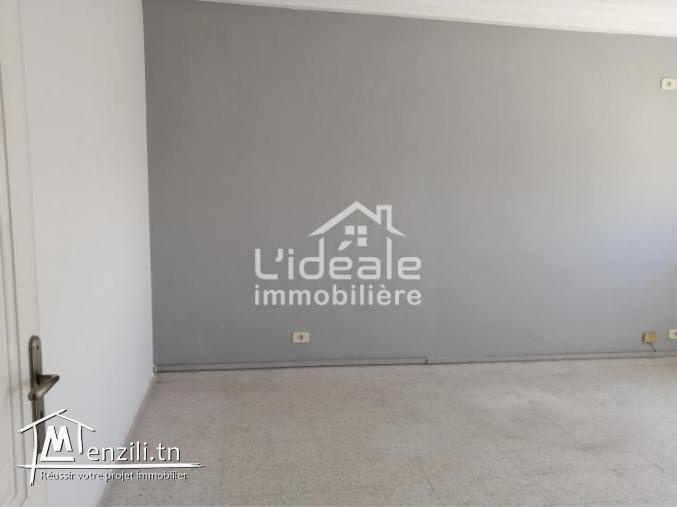 Appartement s3 sans meuble à Hammamet Nord
