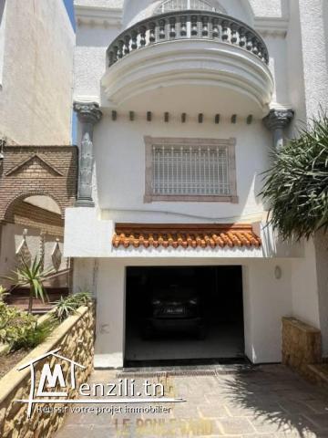 villa de maitre S 5  avec Piscine à sidi Mahersi Nabeul