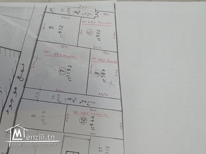 Terrain constructible
