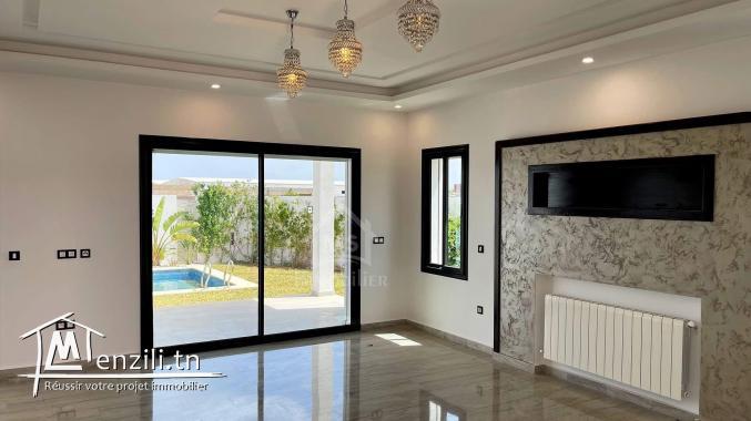 Villa S+4 toute neuve avec jardin et piscine à Hammamet Sud 51355351