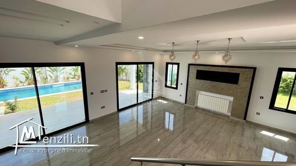 Villa S+4 toute neuve avec jardin et piscine à Hammamet Sud 51355351