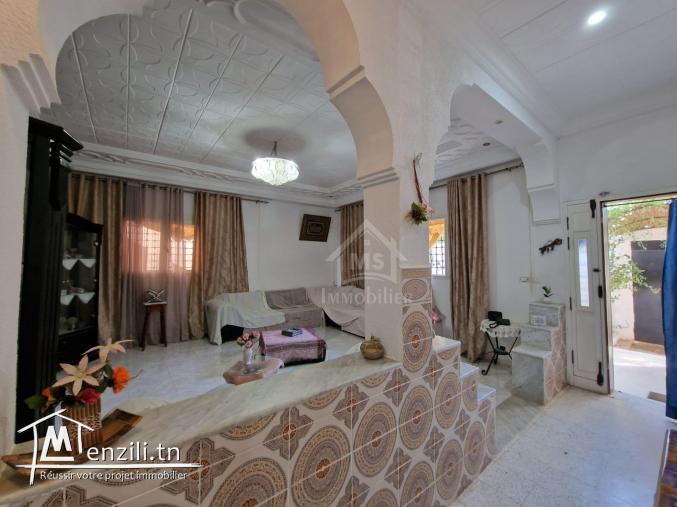Maison S+2 avec jardin à vendre à Hammamet Sud 51355351