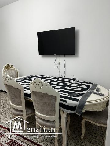 À louer par nuit – Appartement S+2 au Belvédère (Tunis)