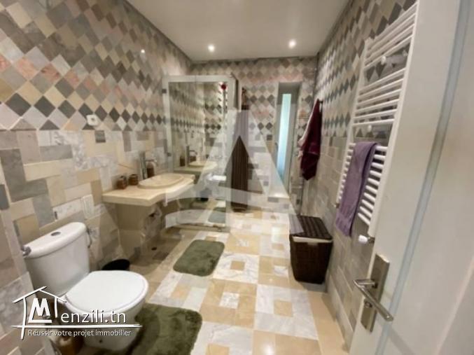 Location s2 meublé vue  mer à gammarth