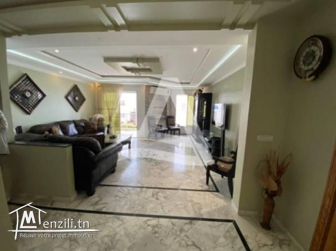 Location s2 meublé vue  mer à gammarth