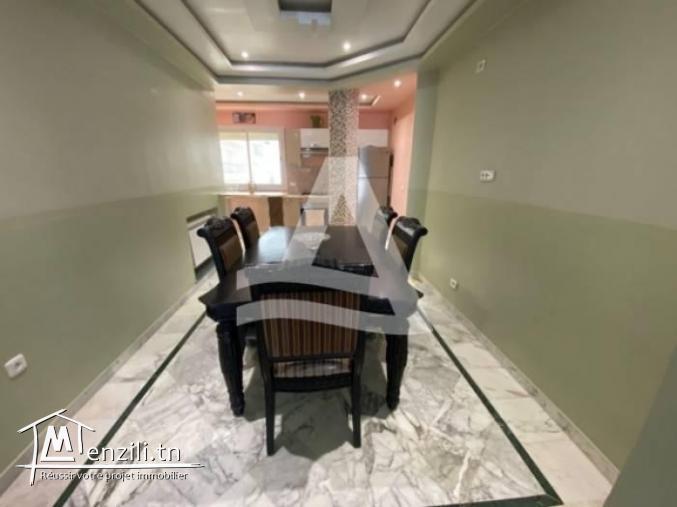 Location s2 meublé vue  mer à gammarth