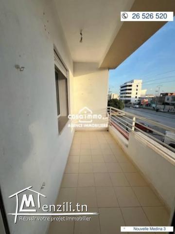 A louer appartement s2 à nouvelle médina 3