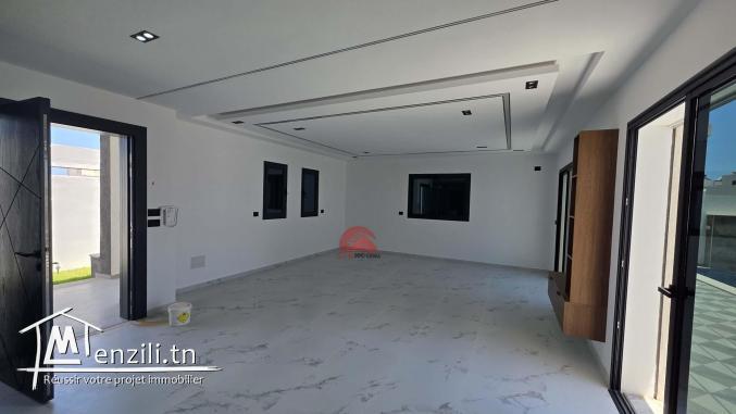 Villa neuve avec piscine - Titre bleu - TEZDAINE DJERBA ZA