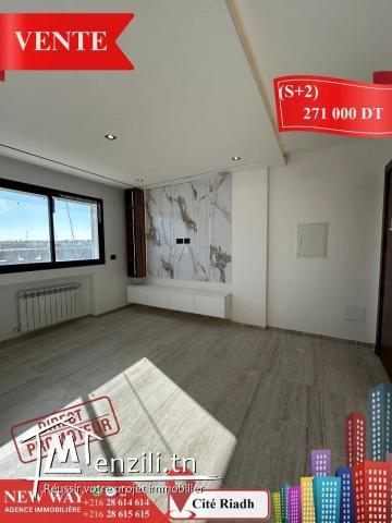(S+2) à Cité Riadh
