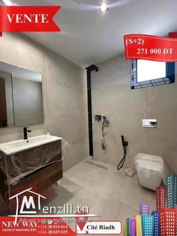(S+2) à Cité Riadh