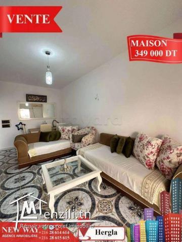 Maison à hergla proche de toutes commodités