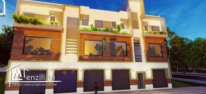 Local commercial sur 3 Etage de 1000 m² a Mhamdia