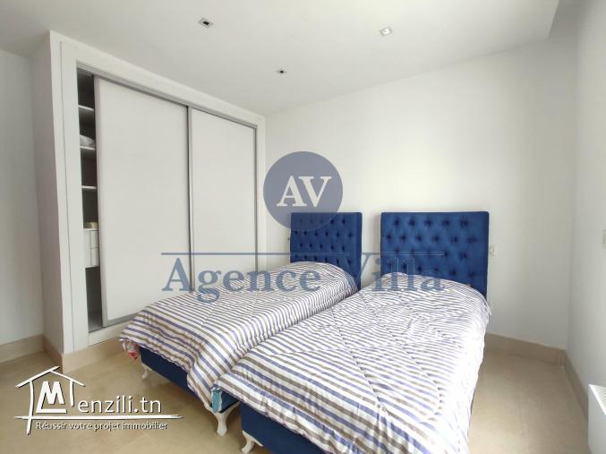 un duplex s4 au lac 1 avec piscine