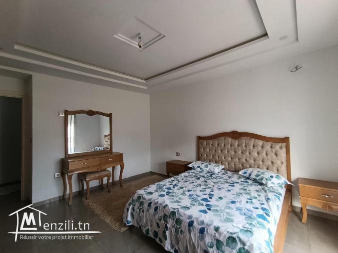 Un appartement S+2 -130m² - 200m de la plage