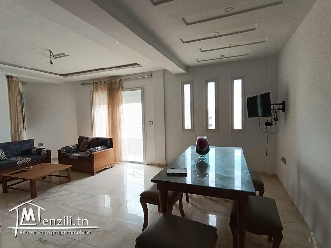 Un appartement S+2 -130m² - 200m de la plage