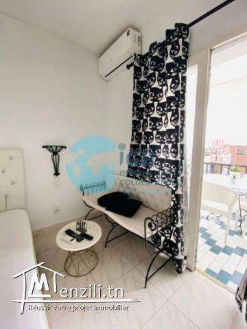 À louer   Charmant studio avec vue imprenable sur le port – Port El Kantaoui