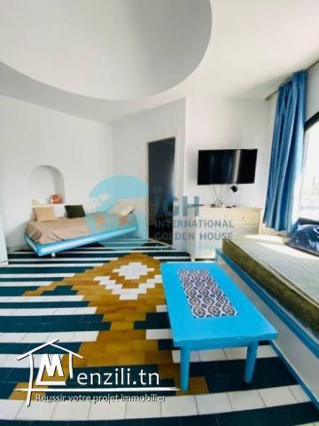 À louer  Bel appartement S1 bien meublé avec vue magnifique sur le port – Port El Kantaoui