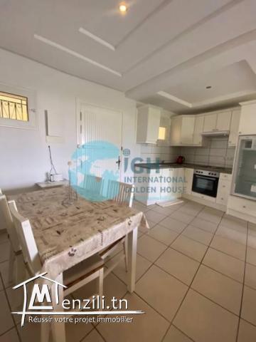 À louer   Bel appartement S2 bien meublé avec vue mer – Port El Kantaoui