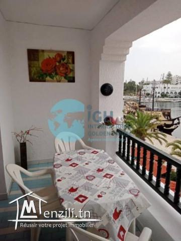 À louer   Charmant studio avec vue imprenable sur le port – Port El Kantaoui