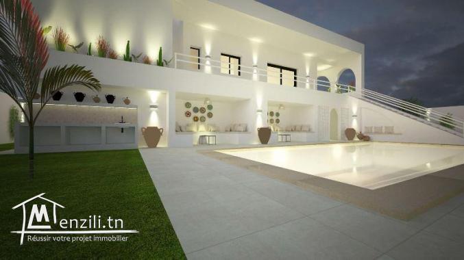 V545 Villa PARADISE HAMMAMET SUD T