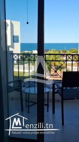 Apprtement richement meublé vue mer