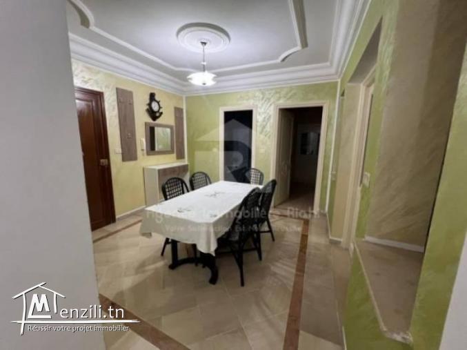 À LOUER  Appartement S2 meublé – Kantaoui (près Café Arabesque)