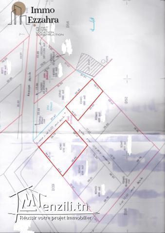 أراضي للبيع بالزهراء – حمام الغزاز – قليبية