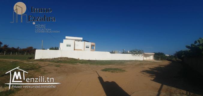 أراضي للبيع بالزهراء – حمام الغزاز – قليبية