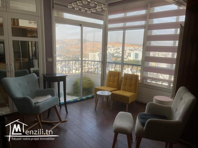 S+2 meublé a Ennaser à louer