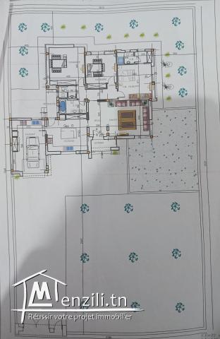 كركاس فيلا للبيع طريق السلطنية صفاقس