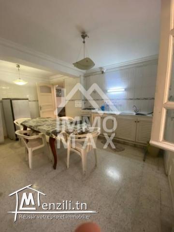 A louer un RDC meublé en s2 à Menzah 5