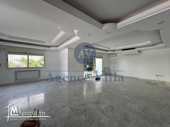 une villa s4 à la marsa avec jardin
