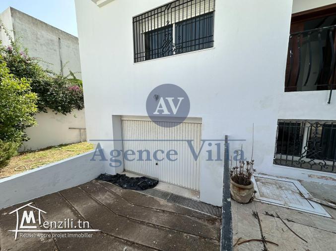 une villa s4 à la marsa avec jardin