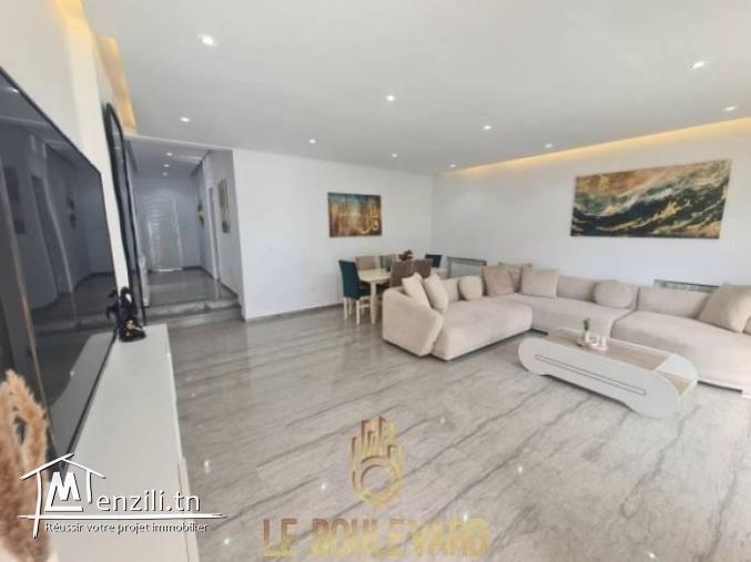 A louer Villa S3 avec jardin à hammamet