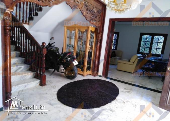 Villa meublée à louer El Bhira Bizerte